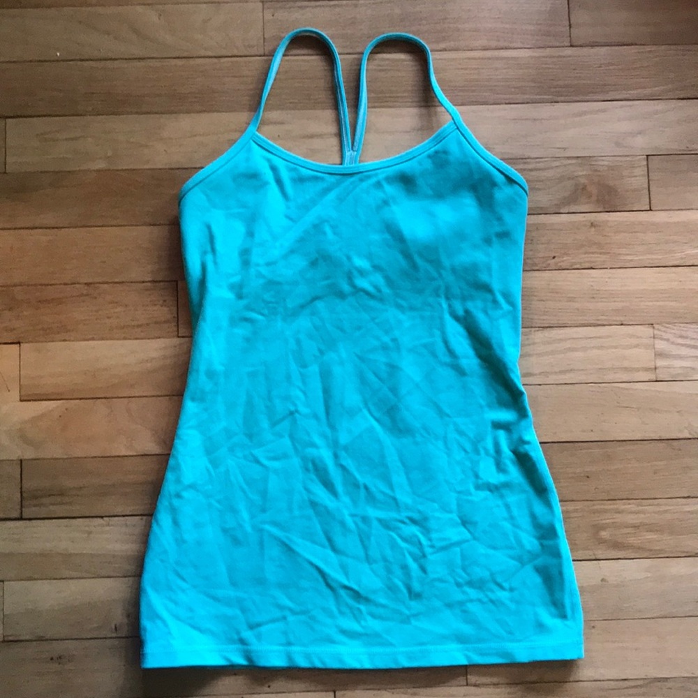 Lululemon Power Y Tank Bali Breeze